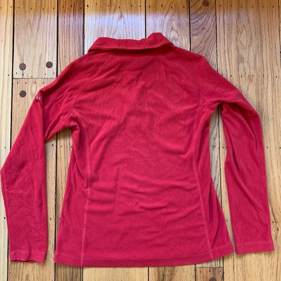 Columbia Louisville Cardinals women’s red 1/4 zip fleece pullover size S - Picture 4 of 7